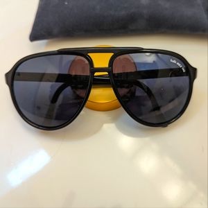 Vintage Bolle Irex TRG Aviator Sunglasses
